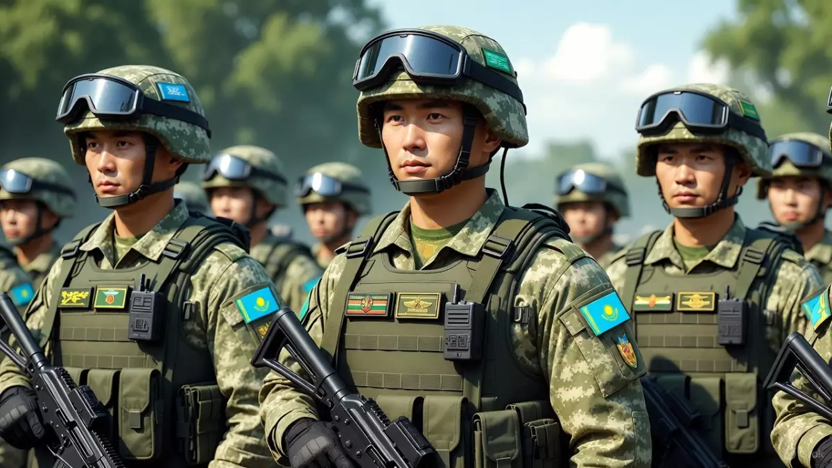 Психологи помогают военнослужащим армии Казахстана