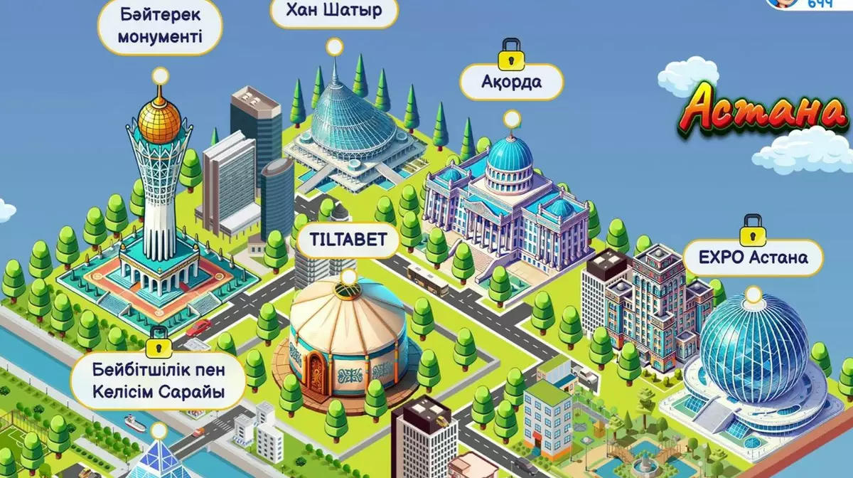 В Казахстане запустили казахскоязычную игру для изучения языка