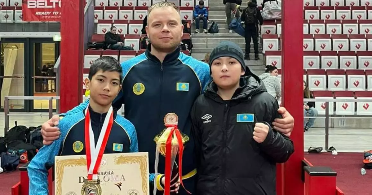  Жас каратэшілер Польшадағы әлем чемпионатында 2 алтын медаль жеңіп алды 