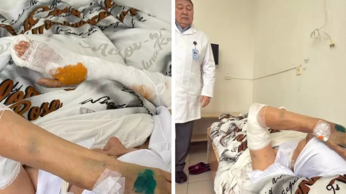 "Естімеймін, балам, естімеймін": Немересі пышақтаған ақтөбелік қарияның жағдайы белгілі болды