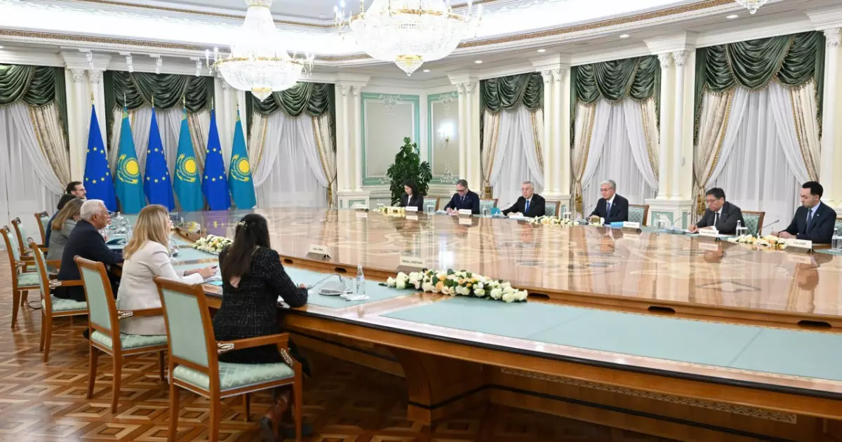   Еуропа Одағы – Қазақстанның ірі сауда және инвестициялық серіктесі   
