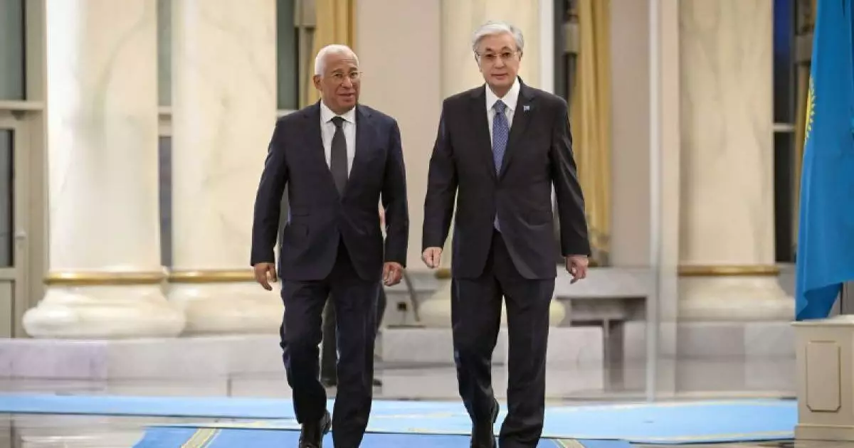  Қасым-Жомарт Тоқаев Еуропалық Кеңес Президенті Антониу Коштамен келіссөз жүргізді 