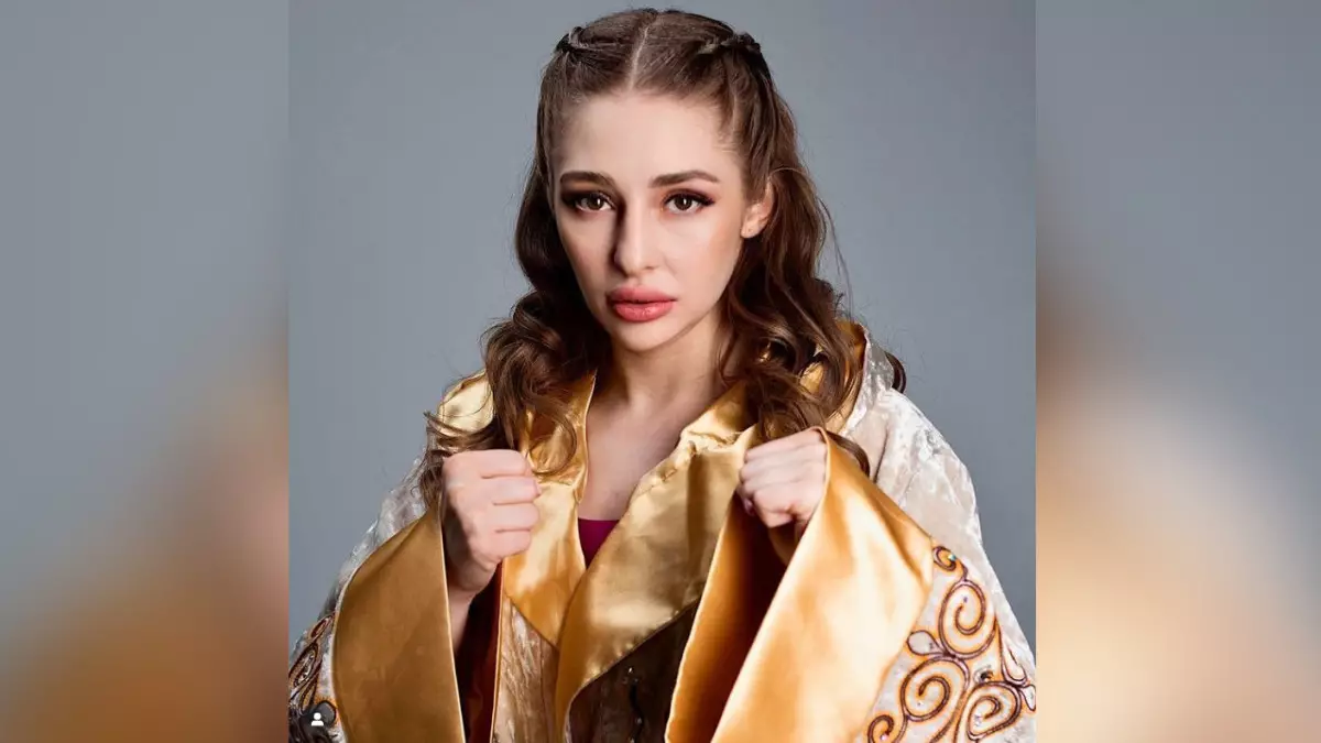 Красавица-боксёрша из Тараза нокаутировала соперницу и стала чемпионкой WBF
