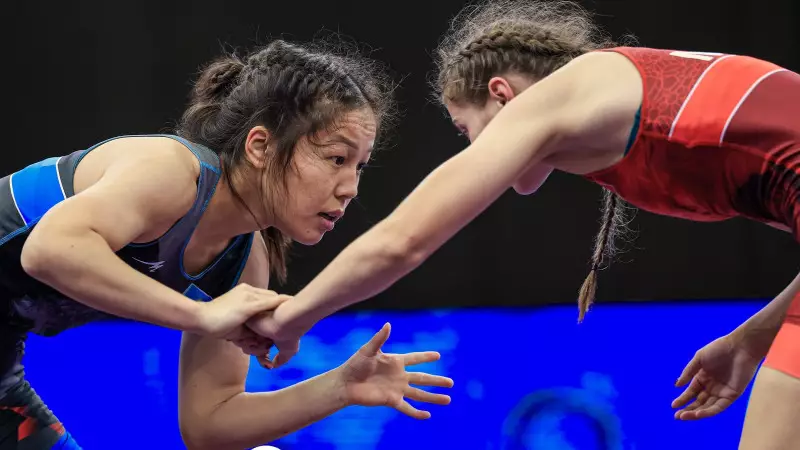 Күрестен U23 санатындағы әлем чемпионы Шұғыла Өмірбек Қазақстан чемпионатында топ жарды