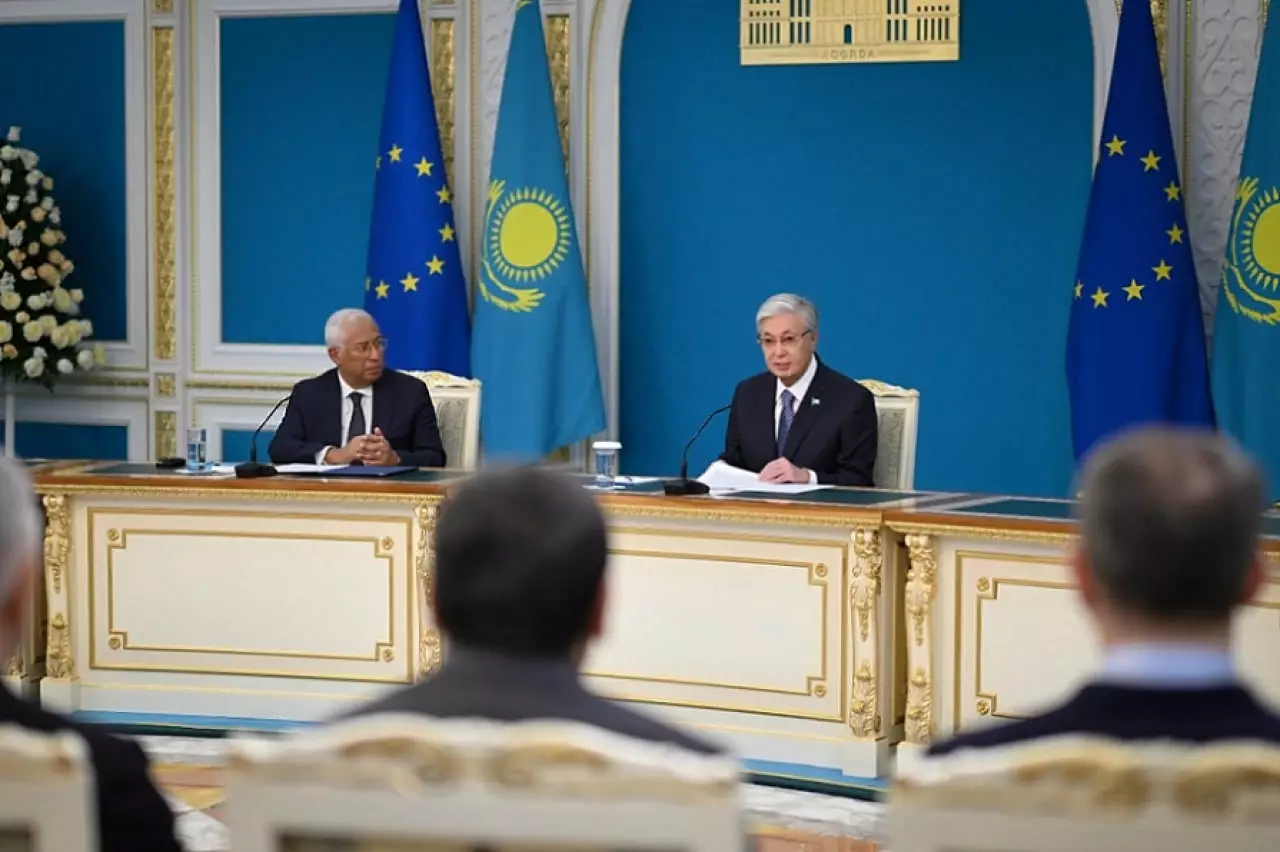 Токаев и Кошта выступили с совместным заявлением