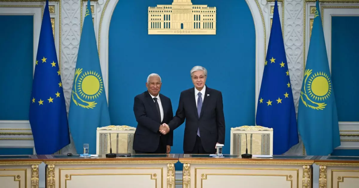   Еуропалық кеңес президенті: «Бейбітшілікті ілгерілететін, жаһандық ынтымақтастықты нығайтатын серіктестік құрып жатырмыз»   