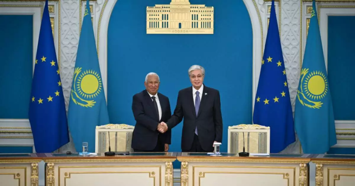 Қасым-Жомарт Тоқаев пен Антониу Кошта бірлескен мәлімдеме жасады 