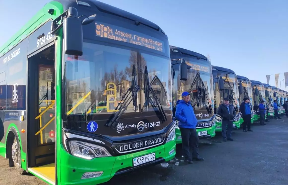 100 зарядных станций для электробусов установят в Алматы