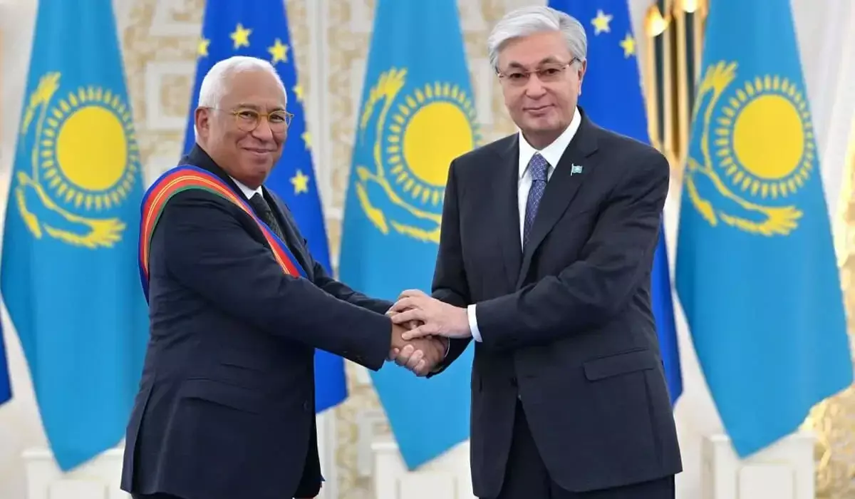 Тоқаев Еуропалық кеңес президентіне «Достық» орденін тапсырды