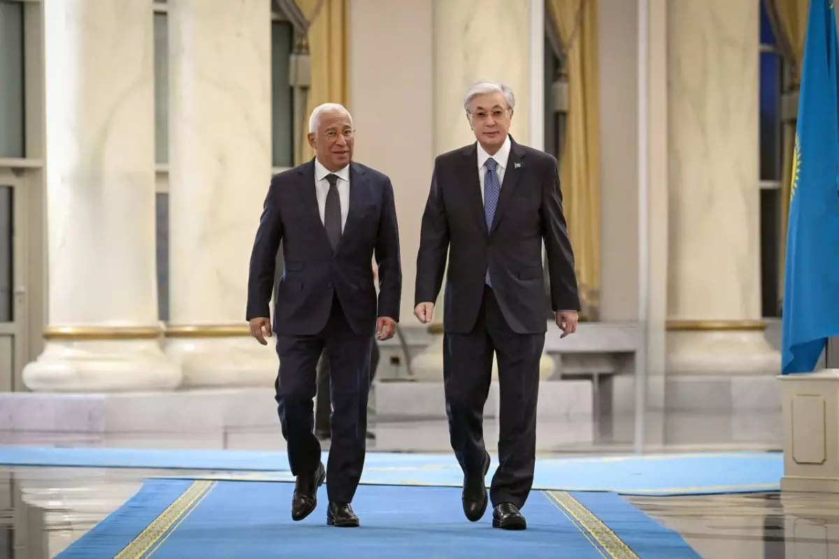 Тоқаев Еуропалық Кеңес Президенті Антониу Коштамен келіссөз жүргізді