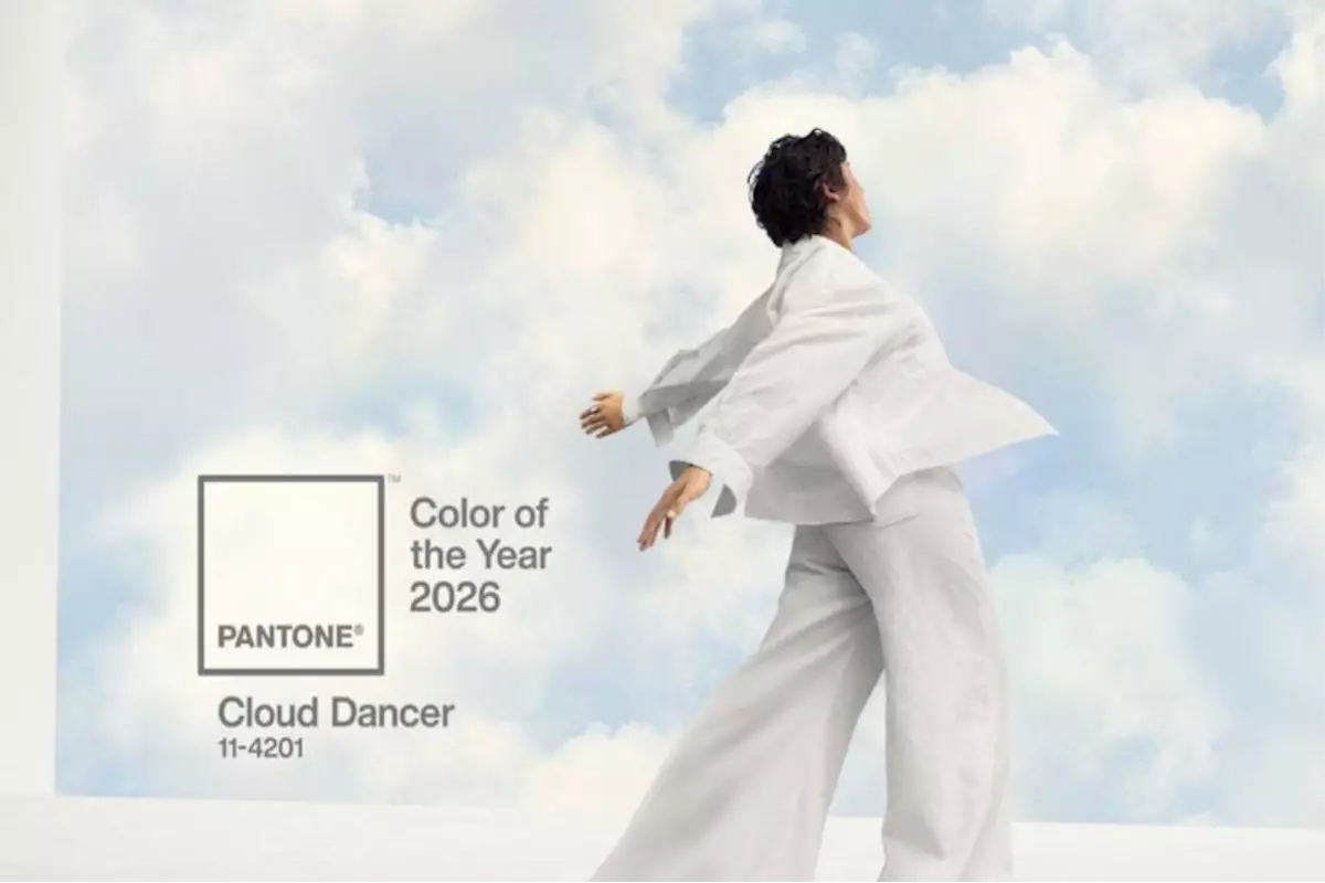 Pantone назвал цвет 2025 года: им стал «облачный танцор»