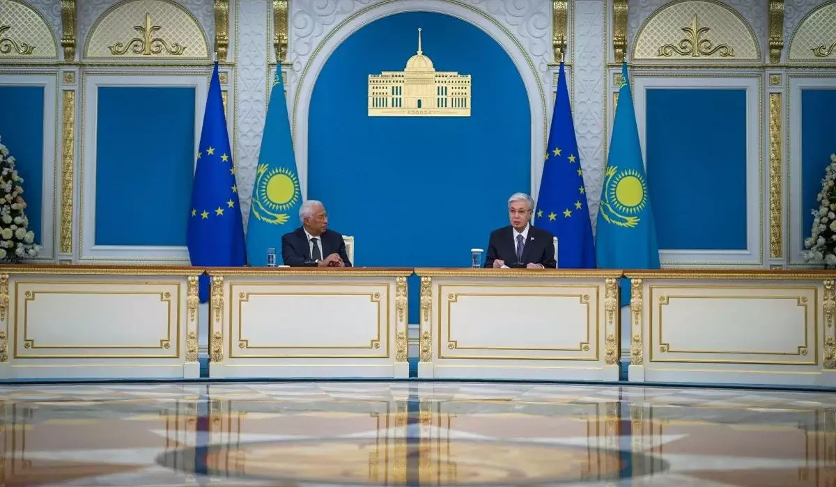 Тоқаев пен Кошта бірлескен мәлімдеме жасады