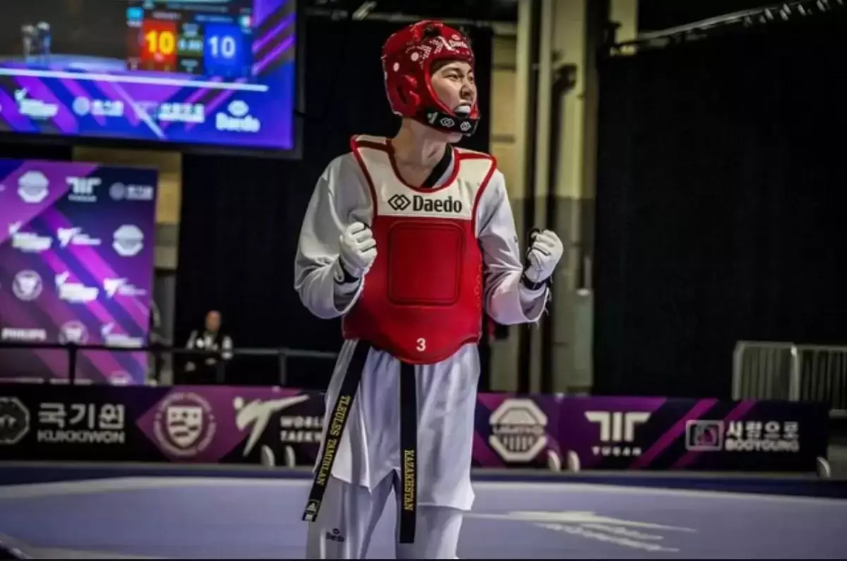 Казахстанский таэквондист завоевал бронзу на ЧМ