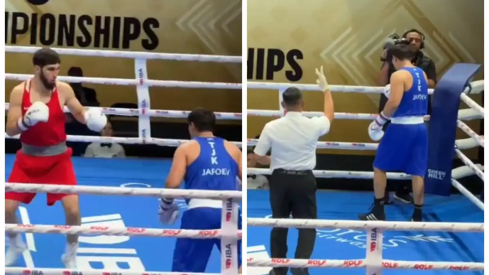 Казахстанский боксер нокаутом выиграл первый бой на чемпионате мира в Дубае