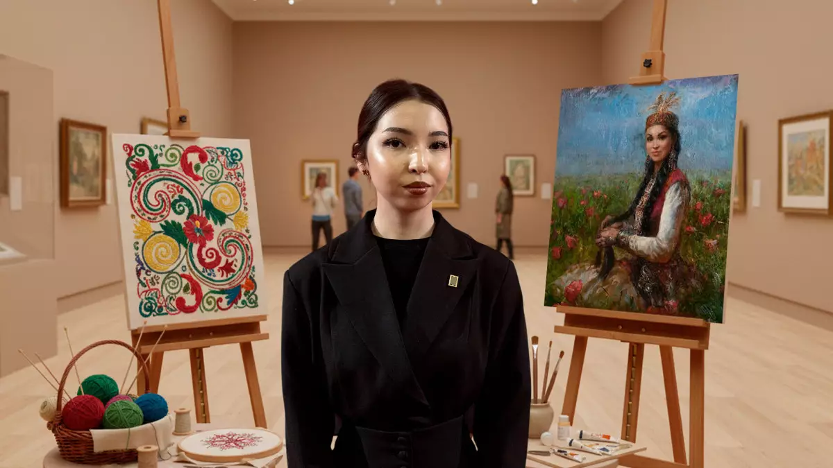 Қыз ұзатуға арналған әшекейлерім ерекше сұранысқа ие  - «Дарын» сыйлығын иегері Томирис