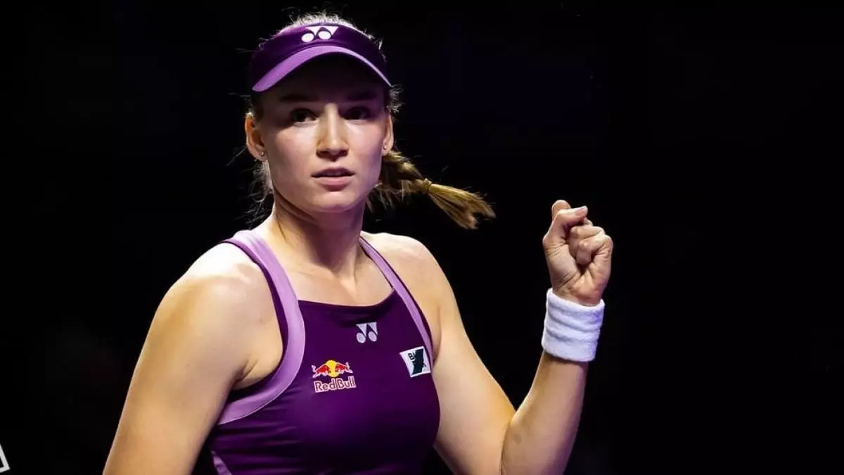 WTA Елена Рыбакинаның ұлылығын дәлелдеді (ВИДЕО)