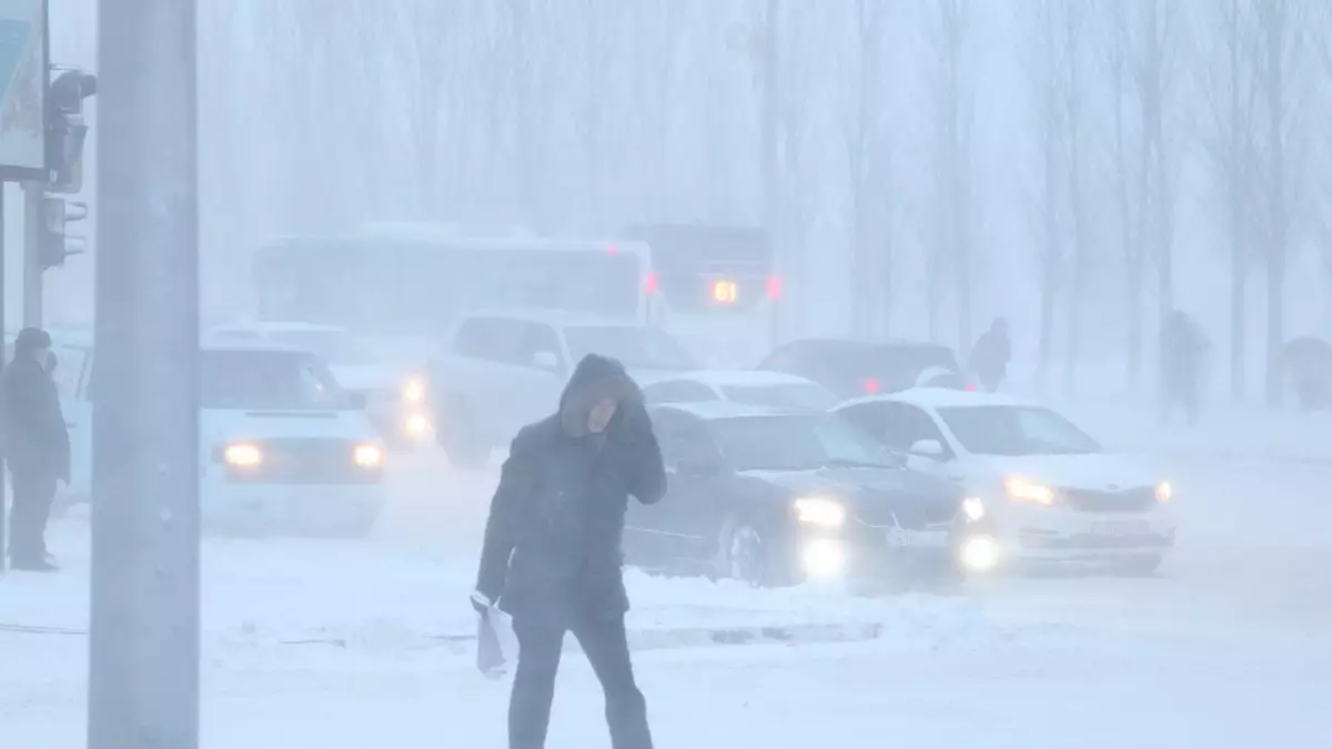 Ауа райы күрт нашарлайды: 5 желтоқсанда Қазақстанда боран соғады