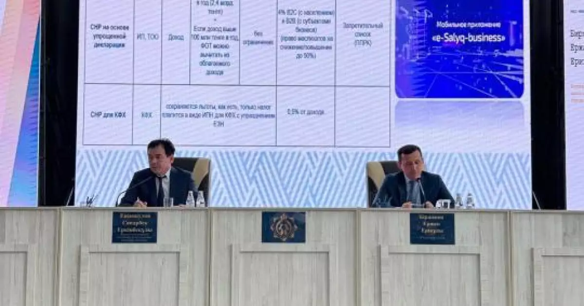   Жаңа Салық кодексі бизнеске бюрократиядан арылуға көмектеседі   