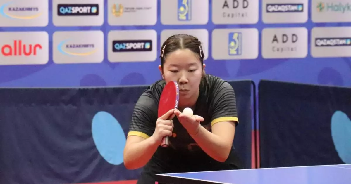  Астанада үстел теннисінен мықтылар турнирі өтеді 