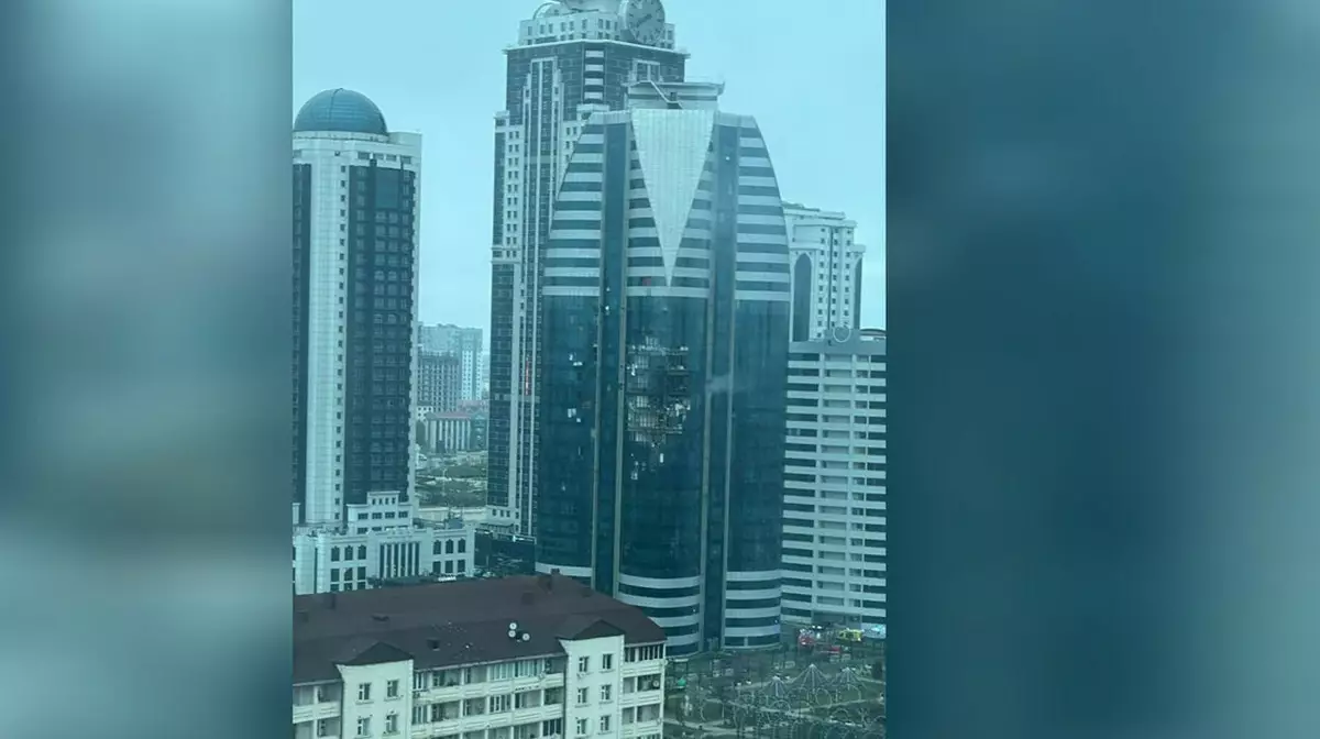Взрыв в башне "Грозный Сити": возможна атака беспилотника