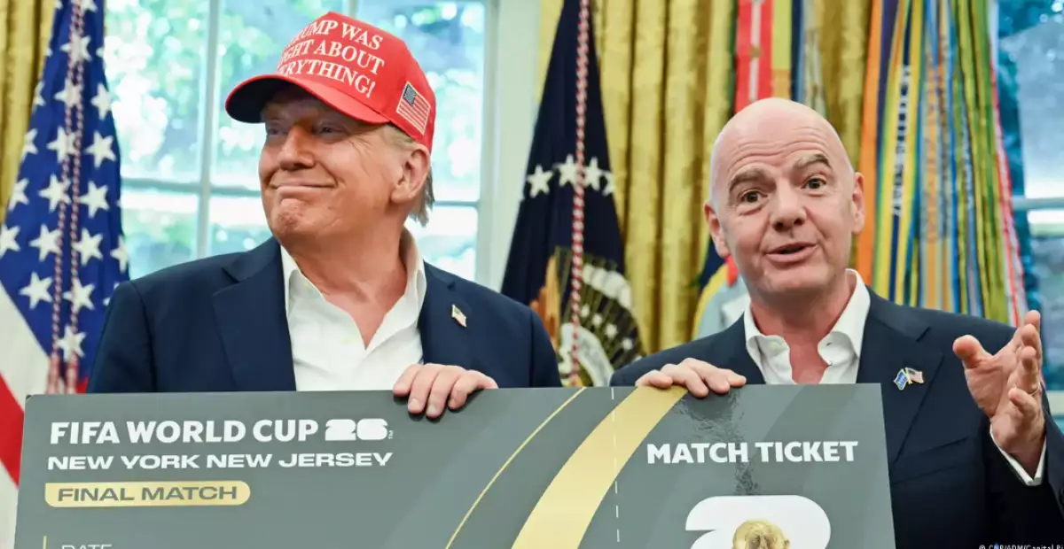 Дональд Трамп әлем чемпионатының жеребе тарту рәсіміне қатысады