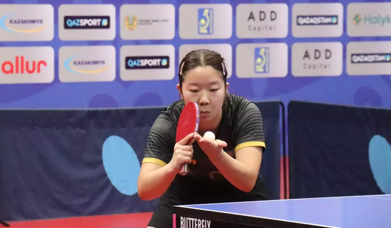 Астана примет турнир лучших игроков по настольному теннису