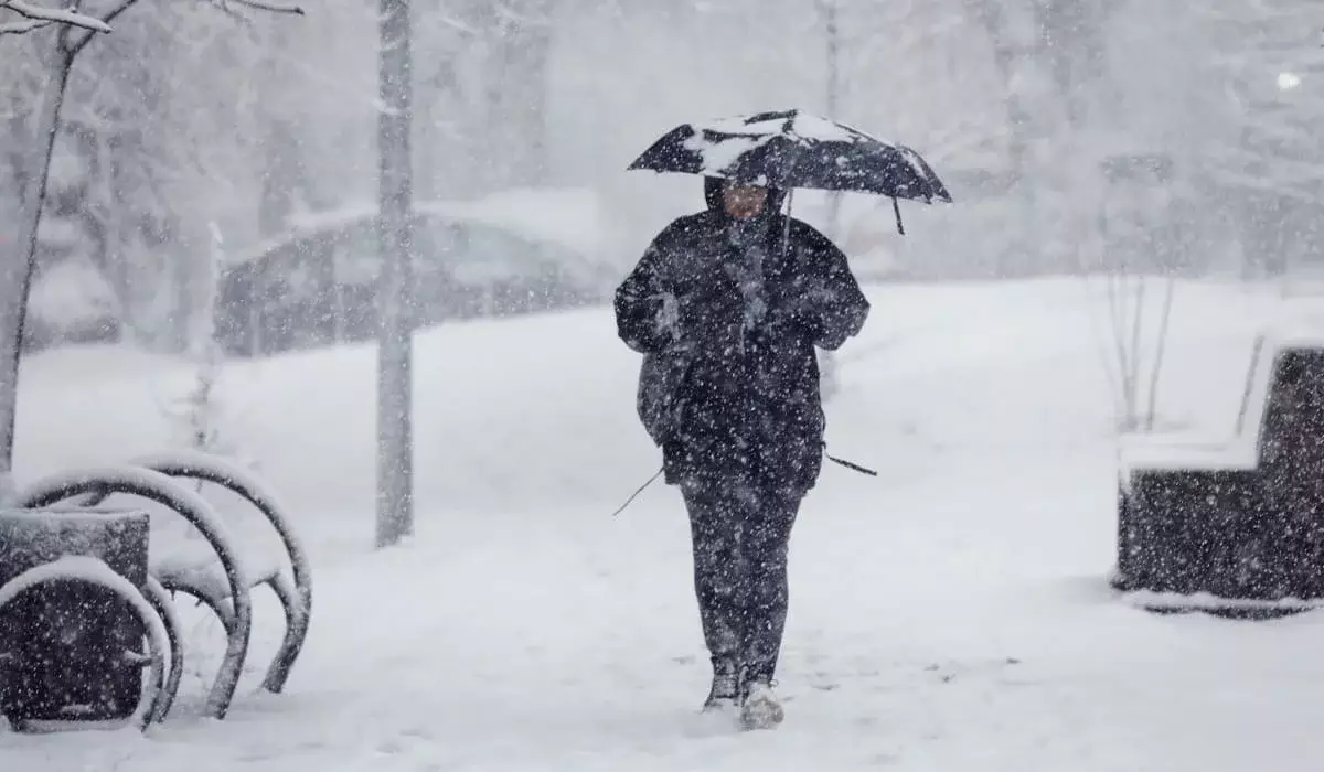 Арктический антициклон принесет морозы в Казахстан