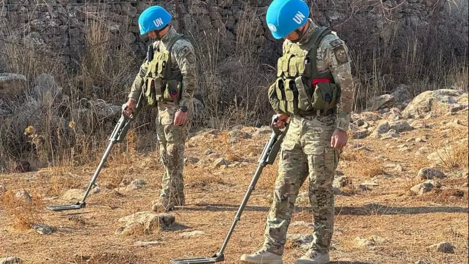 Қазақстандық саперлер Голан жоталарында мыңнан астам жарылғыш затты жойды