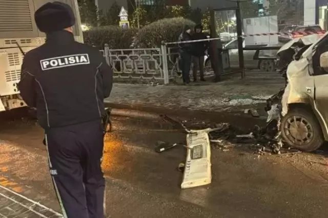 Астанада автобус пен көлік соқтығысып, бір адам көз жұмды