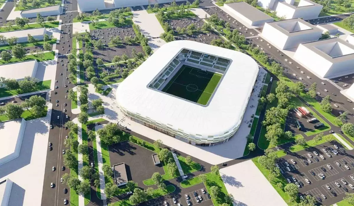 В Семее начато строительство нового современного стадиона на 25 тысяч мест