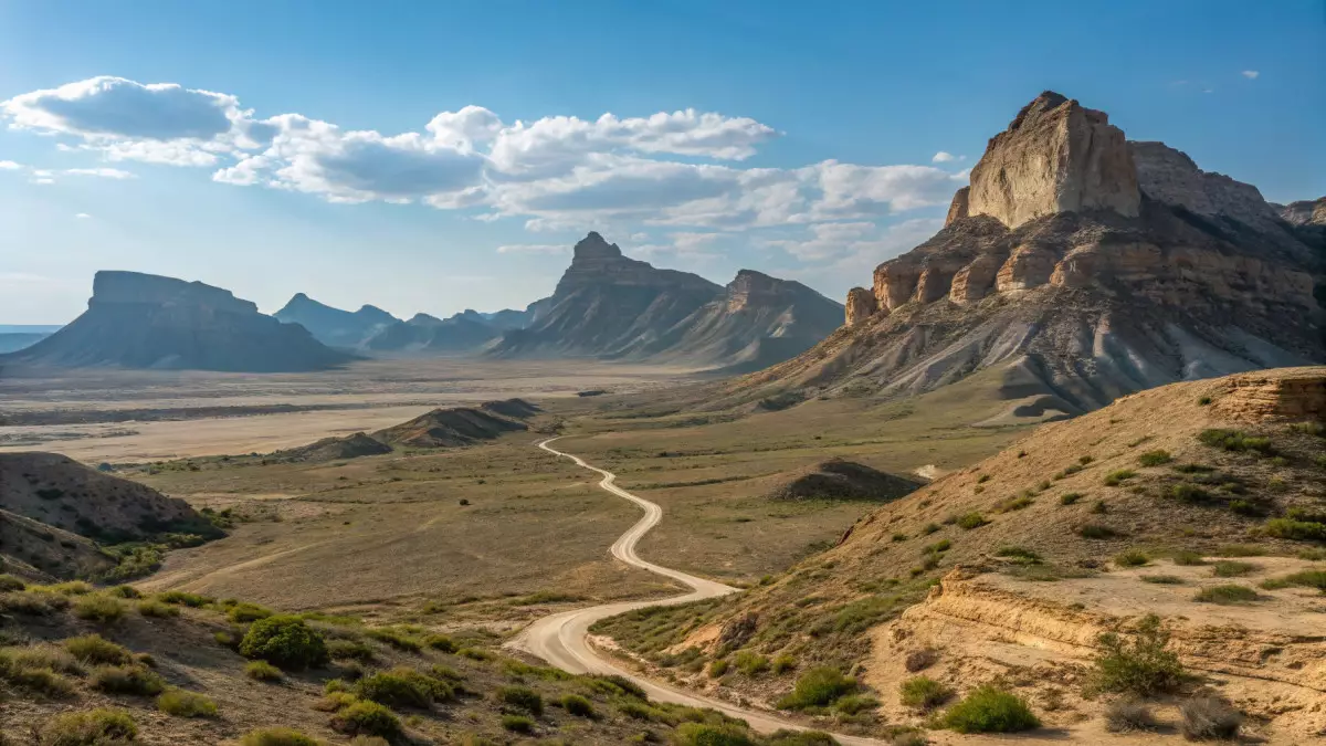 Фотограф из Турции показал инопланетные пейзажи Мангистау