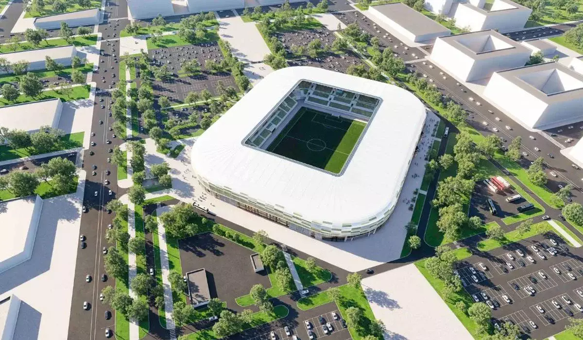 Семейде 25 мың орынға арналған стадион салынып жатыр