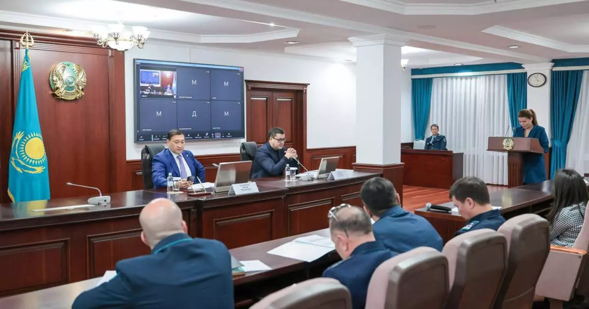  ІІМ Қоғамдық кеңесі құқықтық тәртіптің өзекті мәселелерін талқылады 