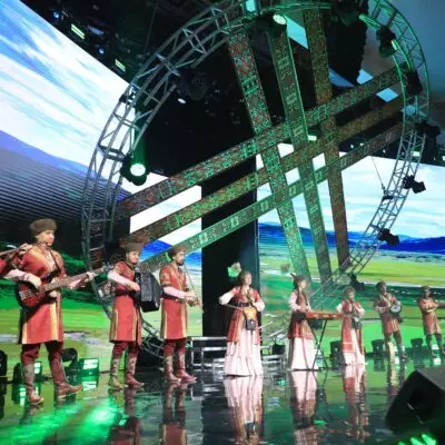 В Актюбинской области проходит национальный фестиваль традиций «Сыбаға – 2025»