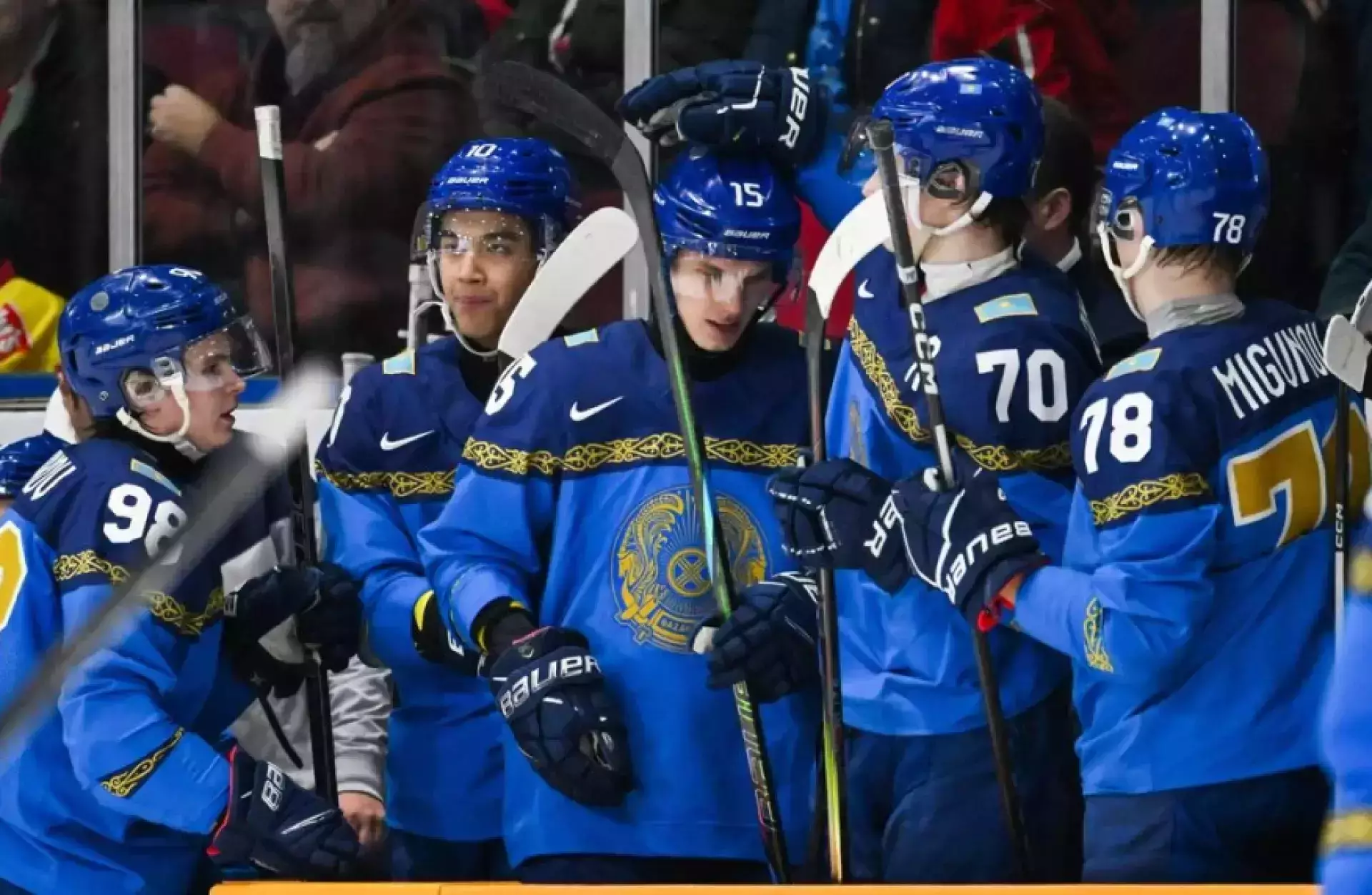 Сборная Казахстана по хоккею разгромила Словению