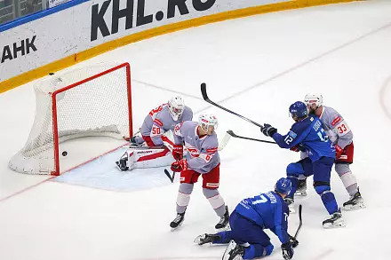 Керемет камбэк: «Барыс» овертаймда «Спартакты» тізе бүктірді