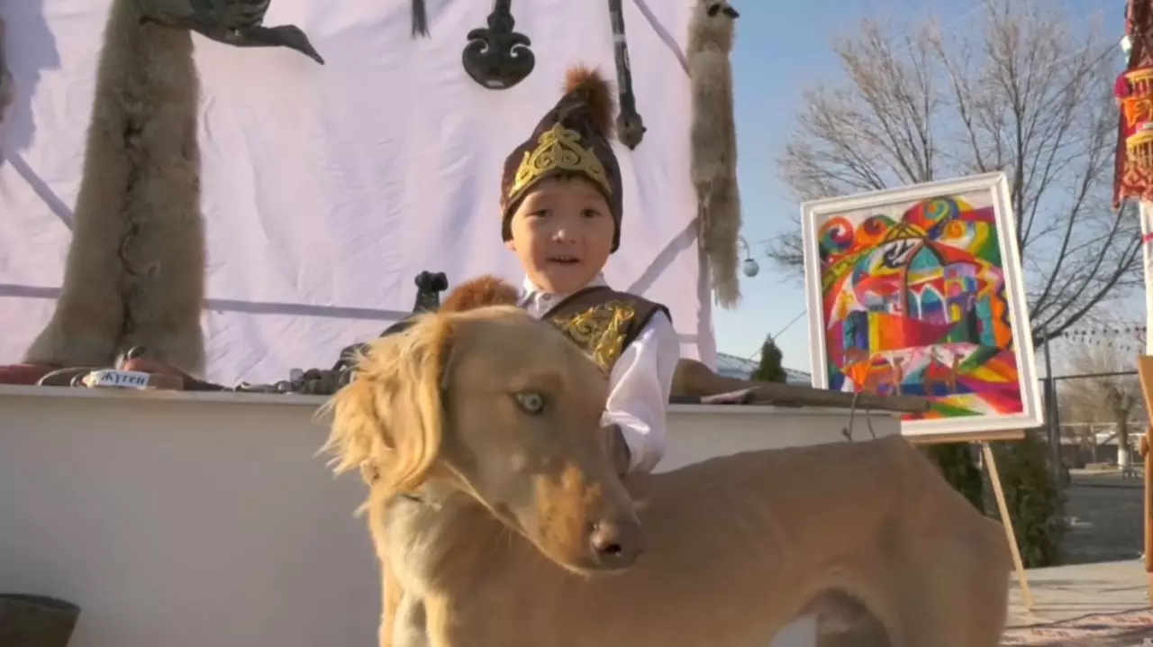 Этноаул развернули на пришкольном участке в селе Кокбастау