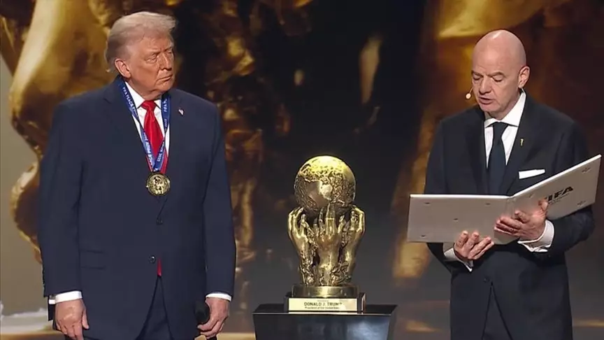Президент Трампқа "ФИФА Бейбітшілік сыйлығы" табысталды