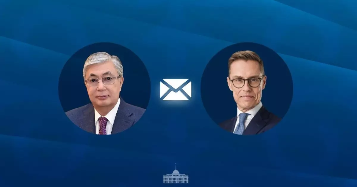  Тоқаев Финляндия Президентін құттықтады 