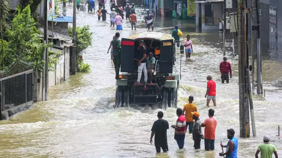 Шри-Ланкада экстремалды ауа райы салдарынан қаза тапқандар саны 607 адамға жетті