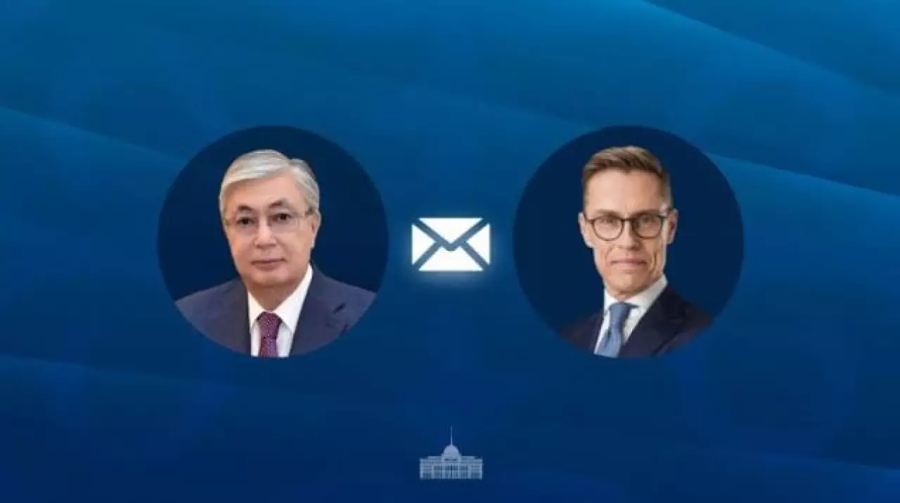 Мемлекет басшысы Финляндия президентін құттықтады