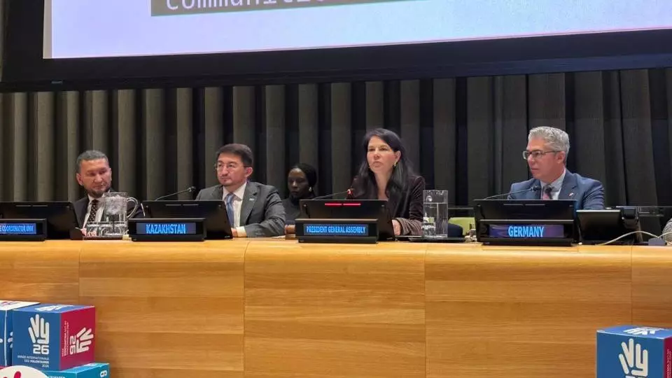 Қазақстан БҰҰ-да Халықаралық еріктілер жылының тұсаукесер рәсіміне қатысты