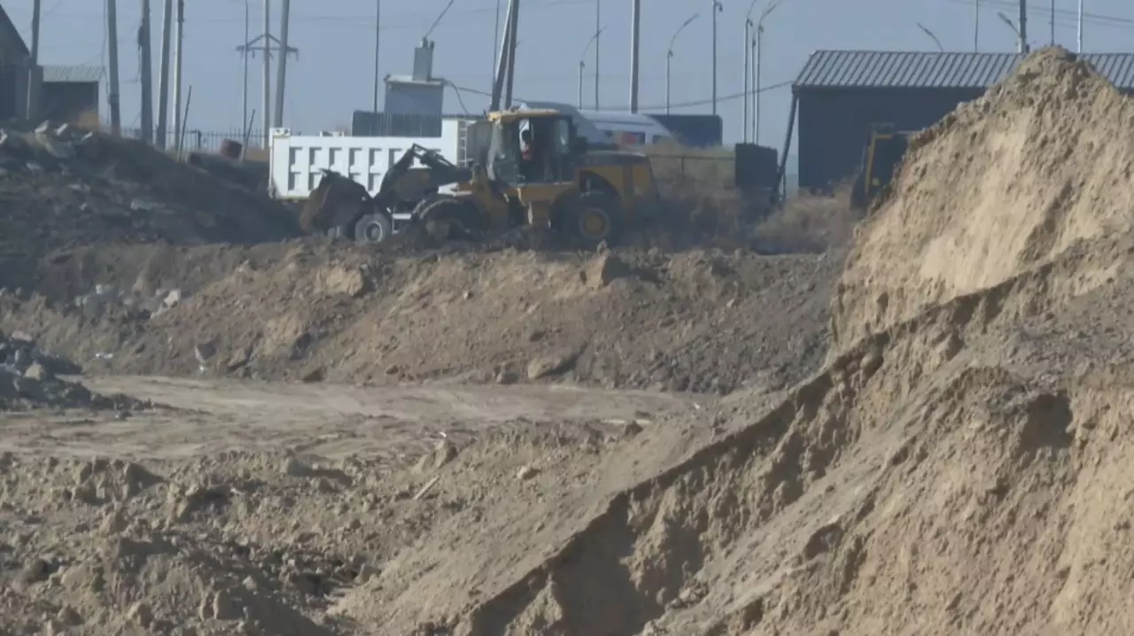 Овраг «Самал» в Шымкенте перекопали под строительство