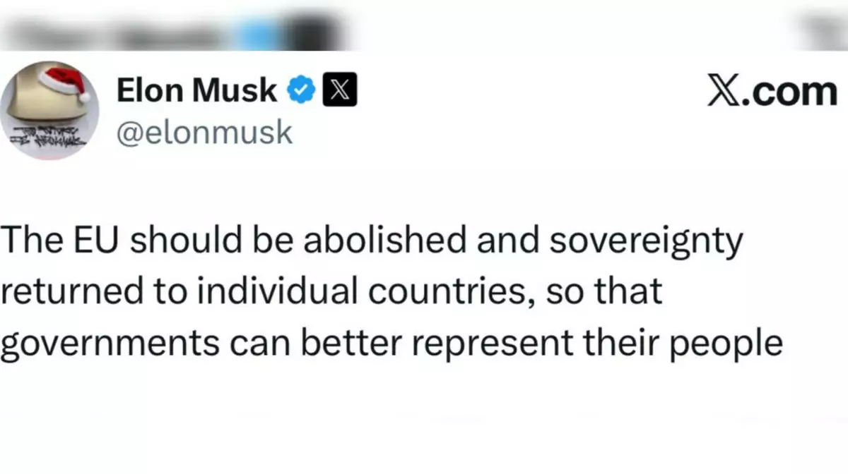 Илон Маск предложил распустить Евросоюз и вернуть странам суверенитет