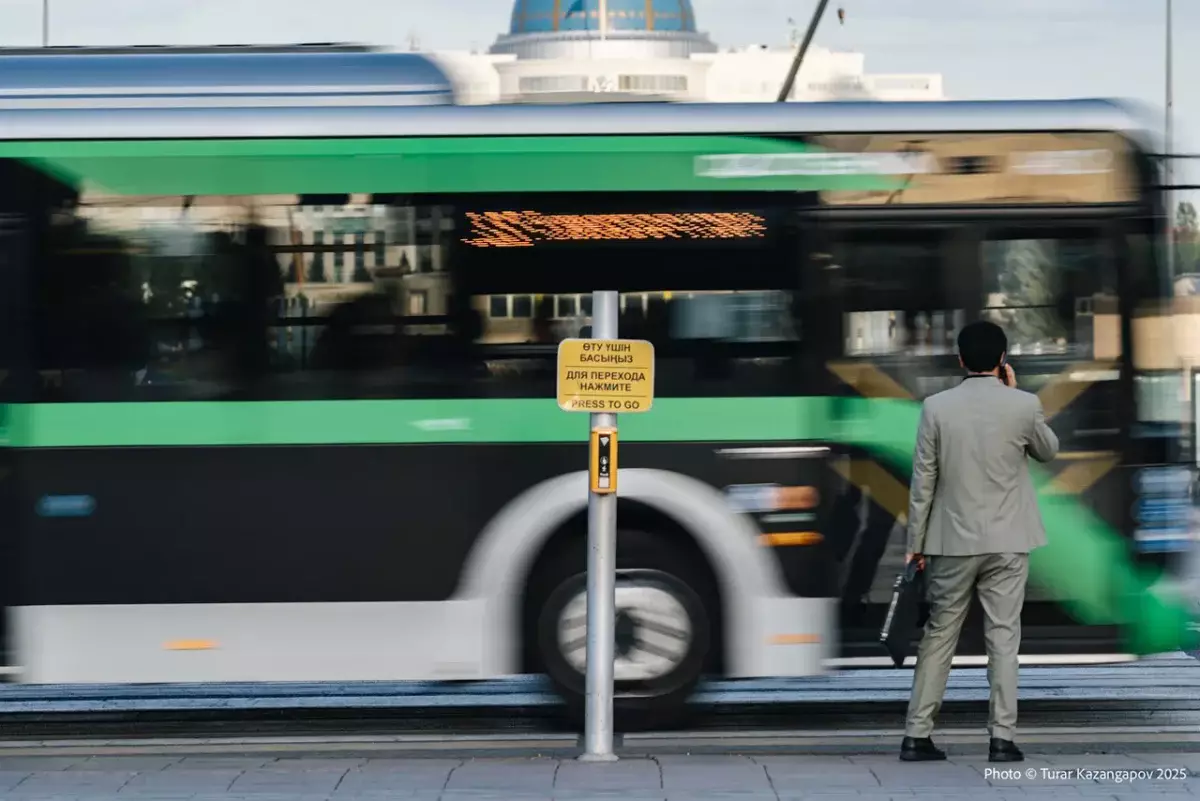 В Астане запустили новый автобусный маршрут