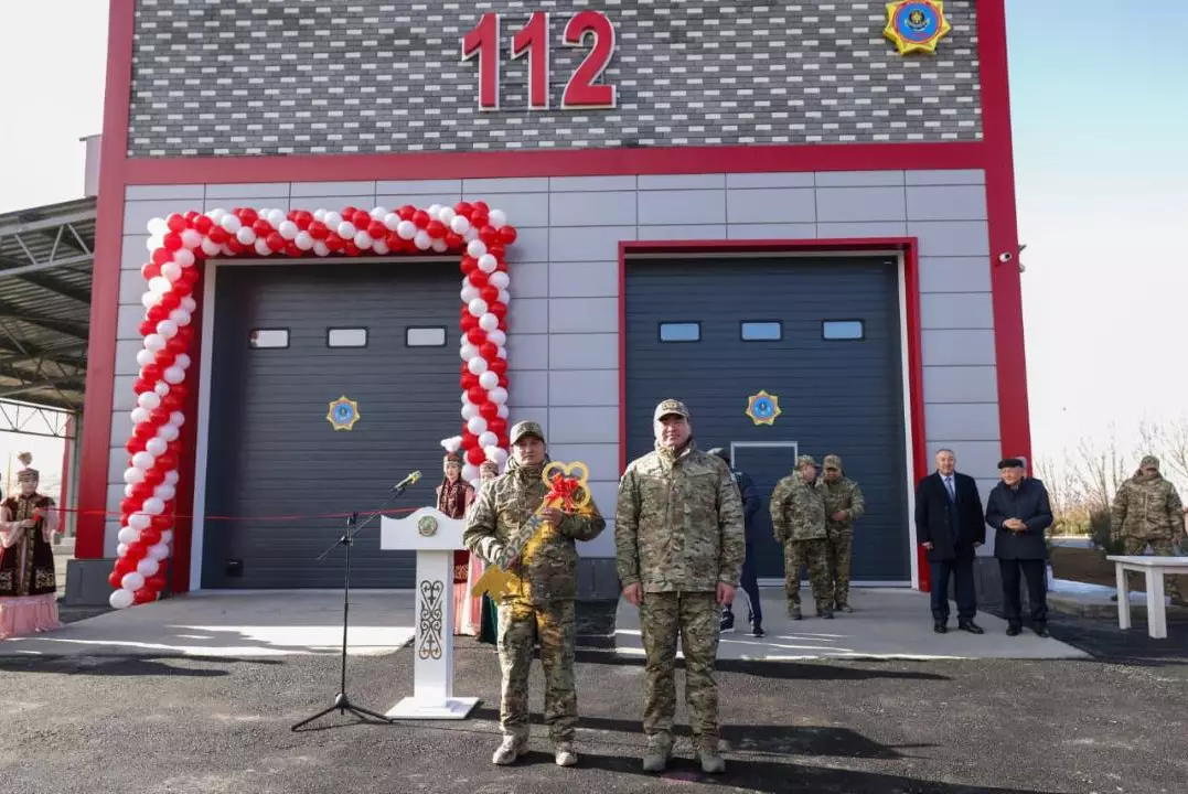В Шымкенте открылся первый в Казахстане универсальный комплекс экстренных служб