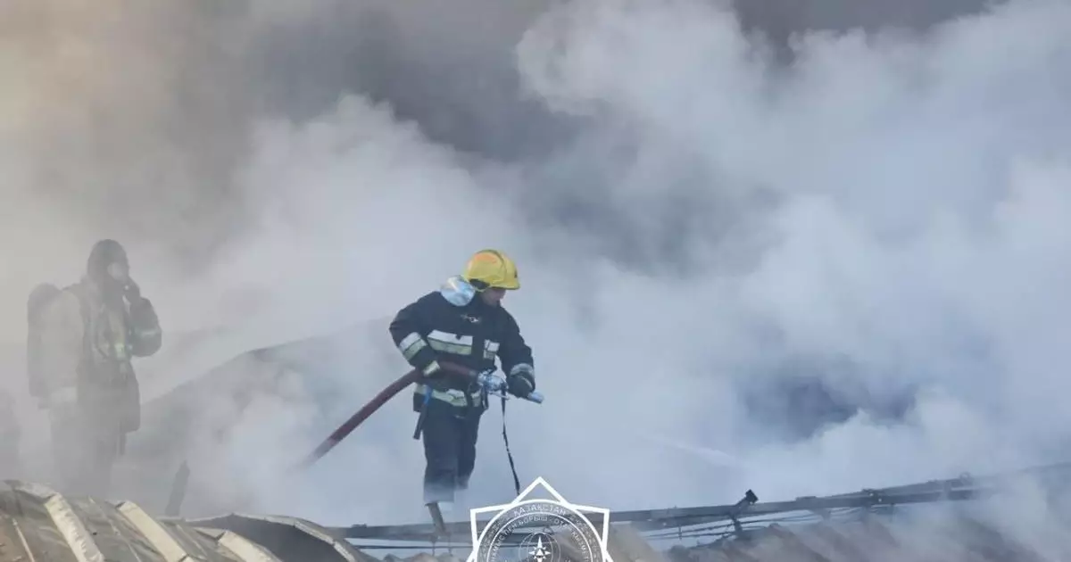  Алматы облысындағы шекара бекетінде әскери қызметкер мен оның баласы өрттен қаза тапты 