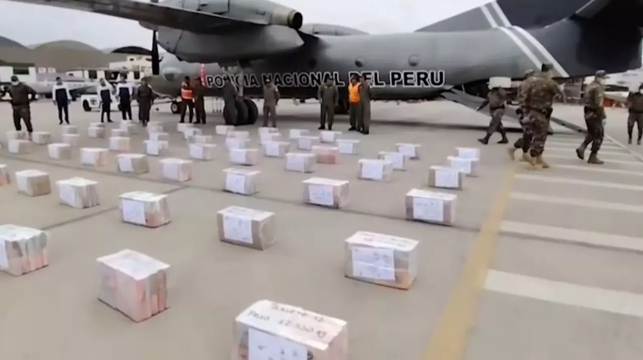 Более 3 тонн кокаина конфисковано в Перу