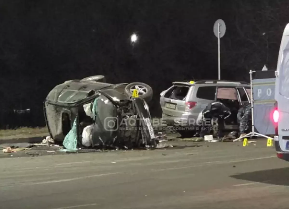 Тройное ДТП в Актобе: скончался еще один пострадавший