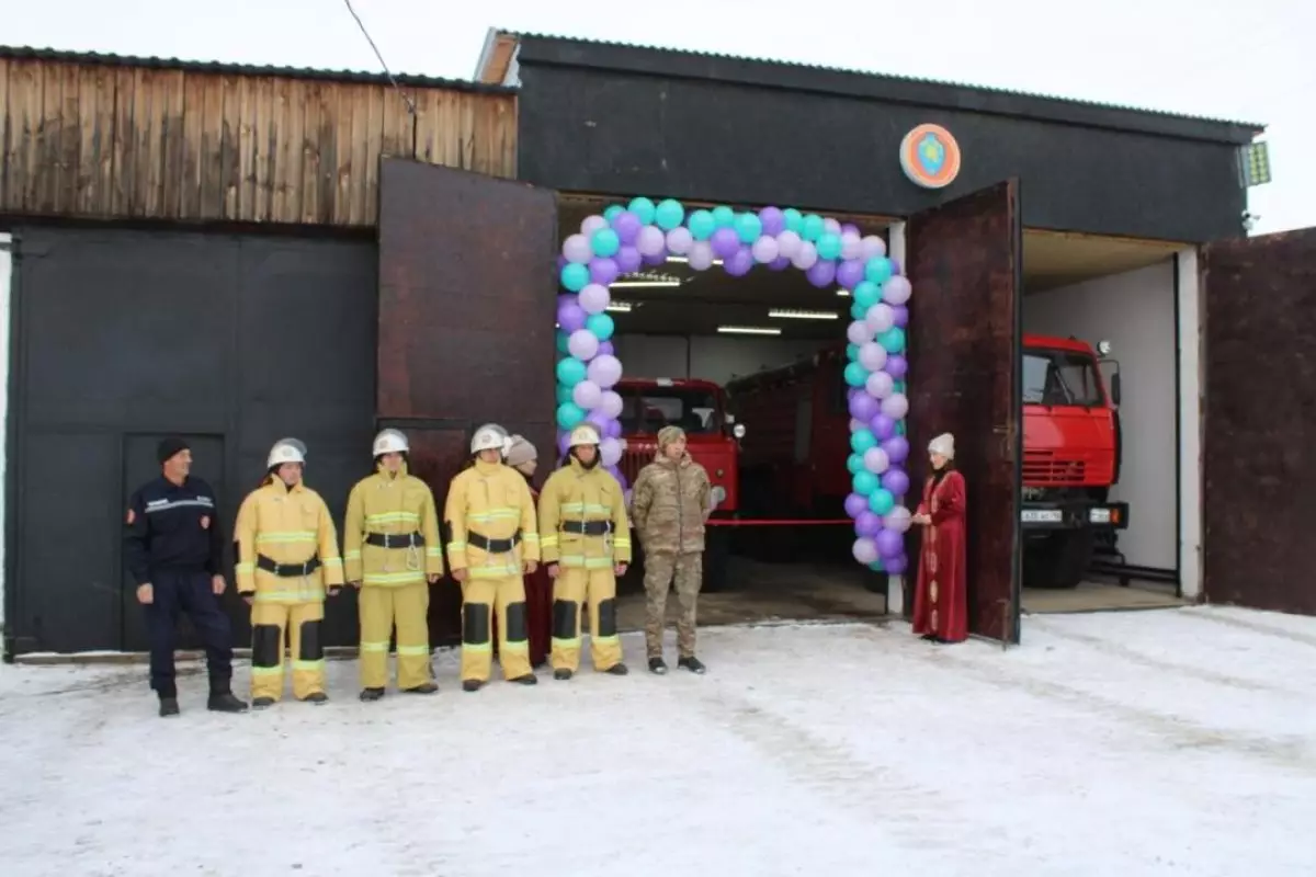 В районах области Абай стало больше пожарных постов – уже девятый за год